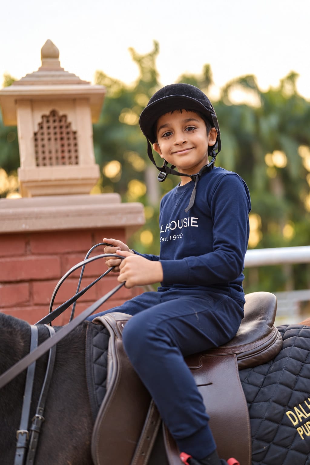 A New Chandigarh pupil riding