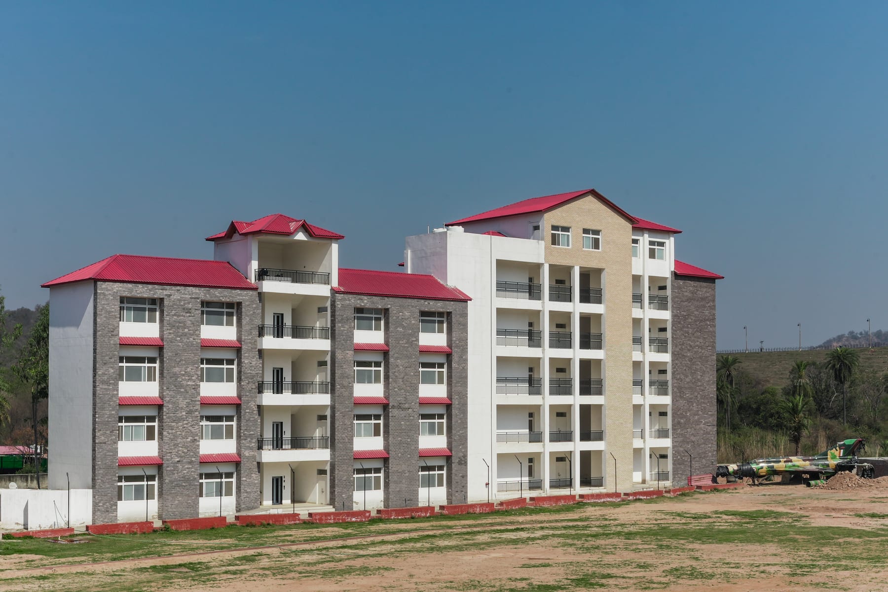 The New Chandigarh campus buildings